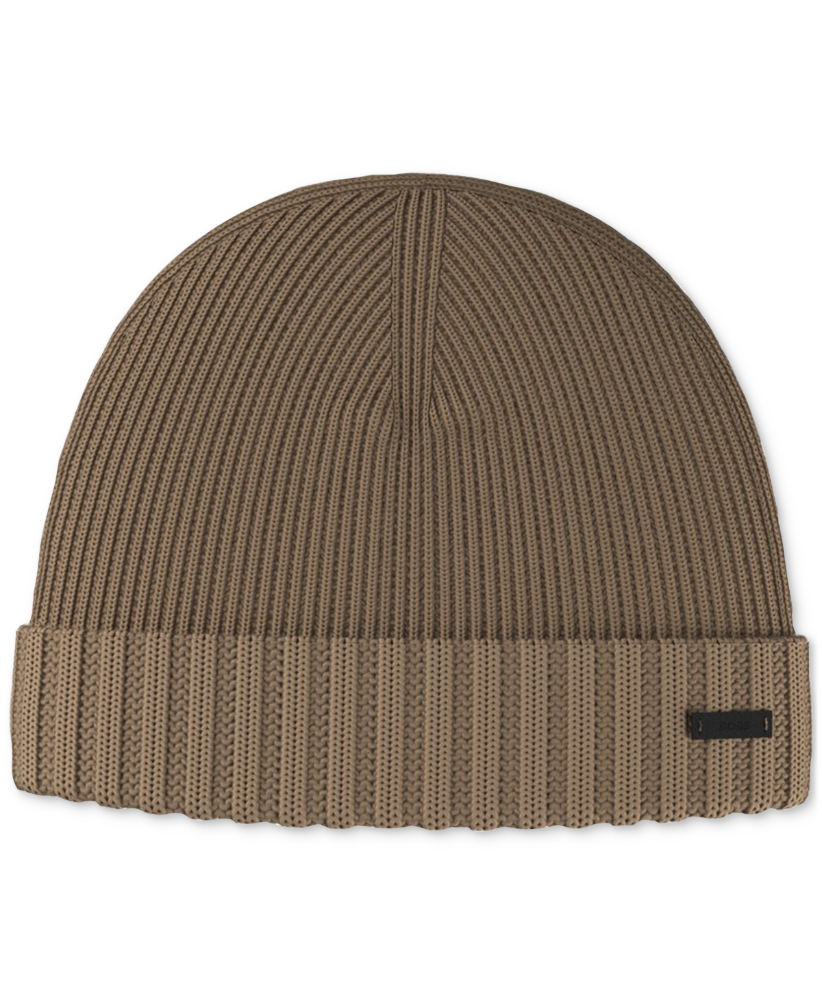 Hugo Men's Fati Wool Knit Cuffed Beanie Cap