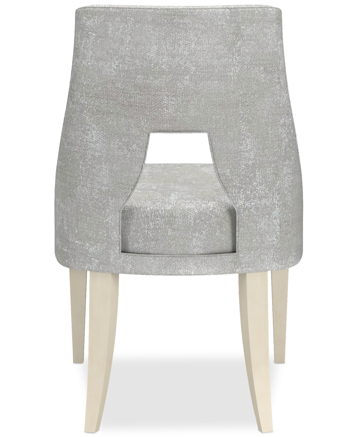 Macy's Mezzanine Side Chair In Light Grey