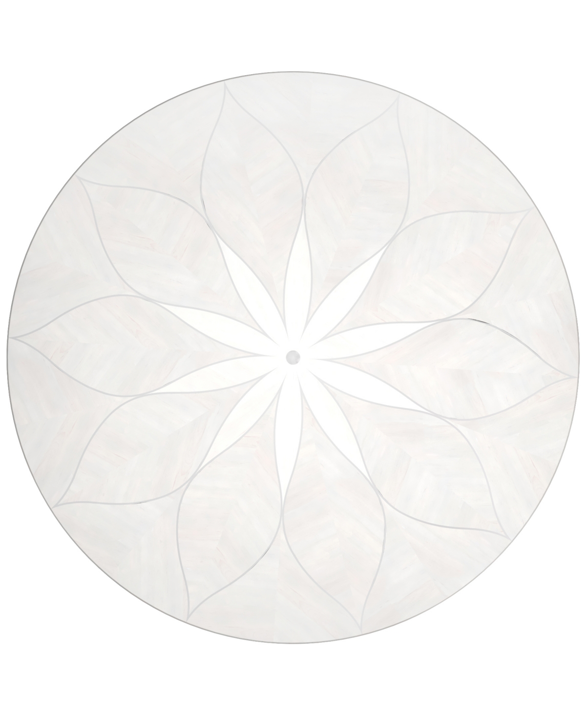 Macy's Mezzanine Round Dining Table In No Color