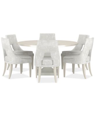 Mezzanine 7-Pc. Dining Set (Round Table & 6 Side Chairs)