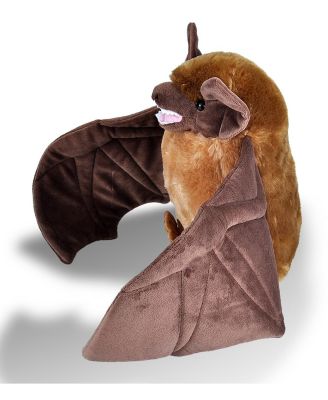 Cuddlekins Brown Bat Stuffed Animal, 12 Inches