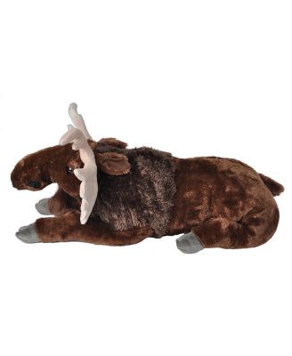 Cuddlekins Jumbo Moose Stuffed Animal, 30 Inches