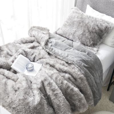 Wilderness - Coma Inducer Oversized Comforter Set - Gray Wolf , Twin XL