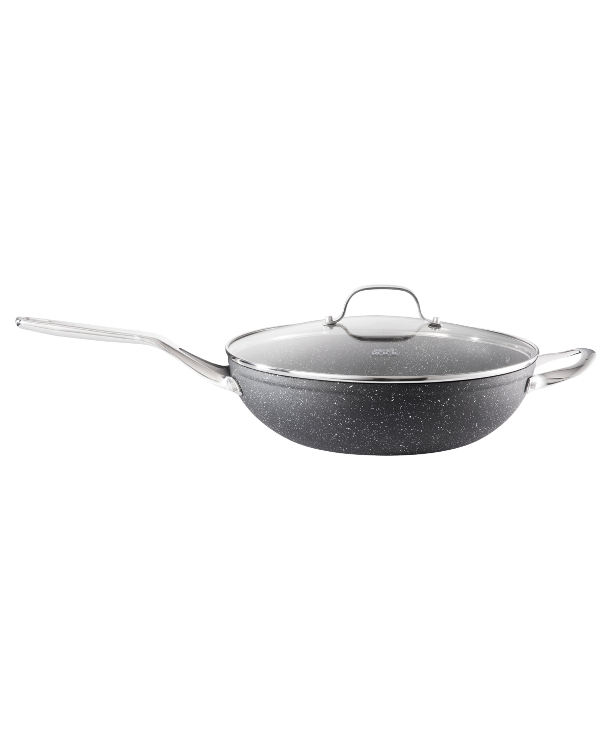 Cuisine::pro Ironroc 12" Cast Aluminum Wok In Black