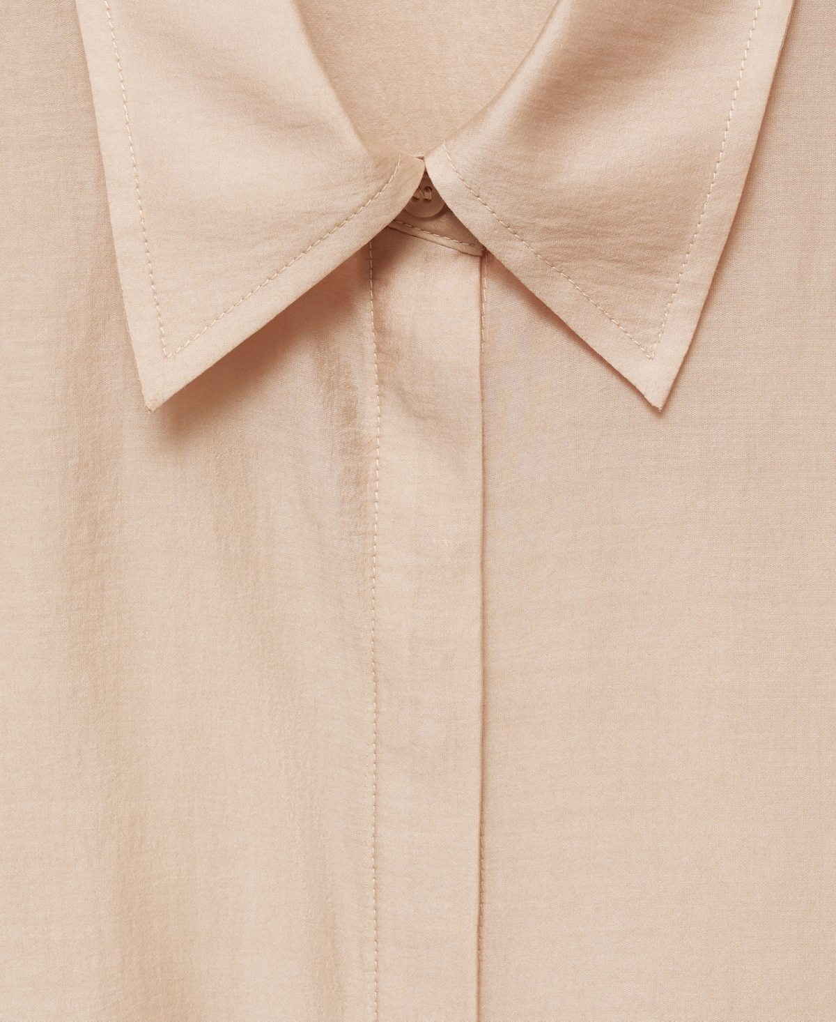 Mango Women's Satin Lyocell Shirt
