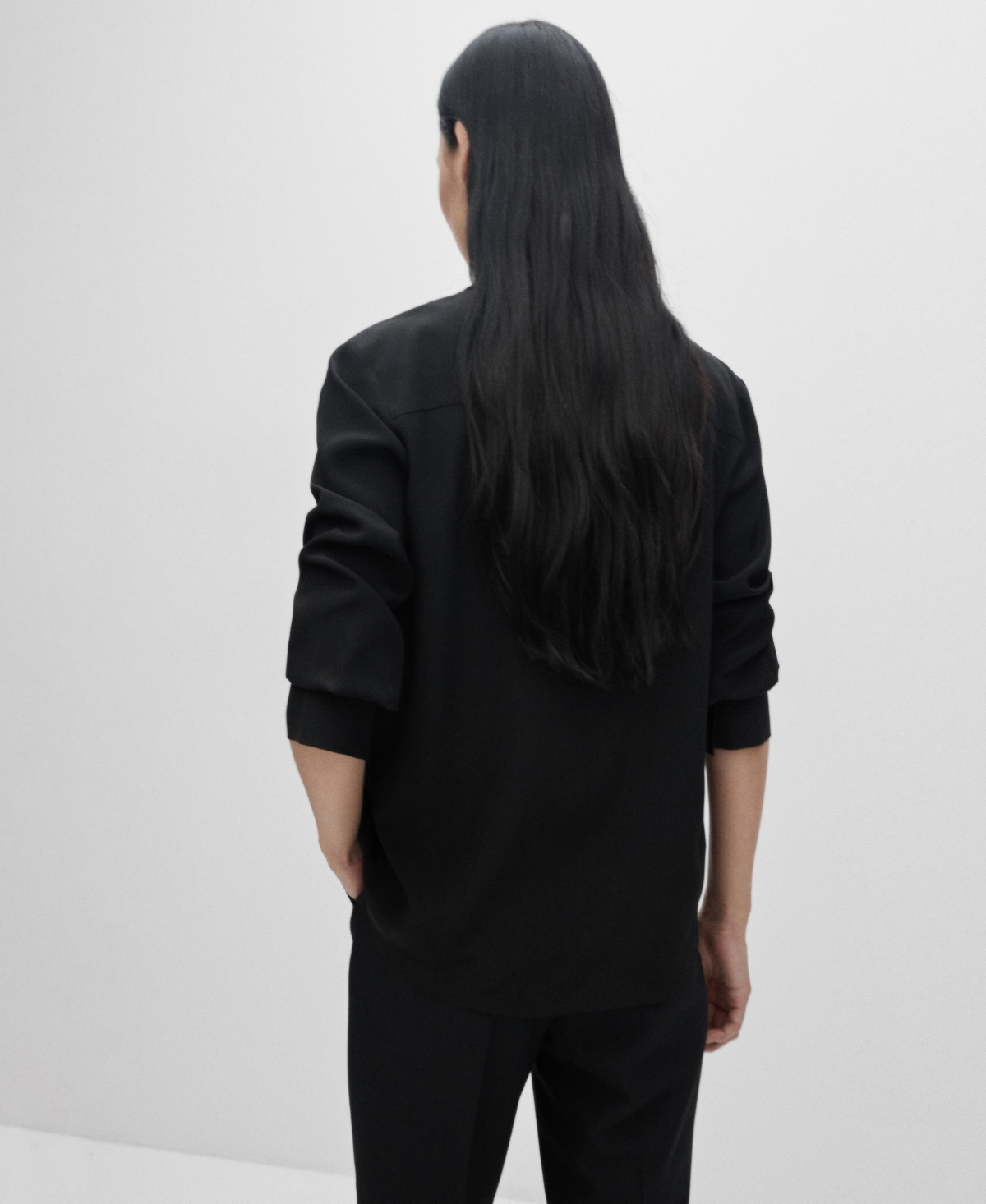 Mango Women's Silk Shirt