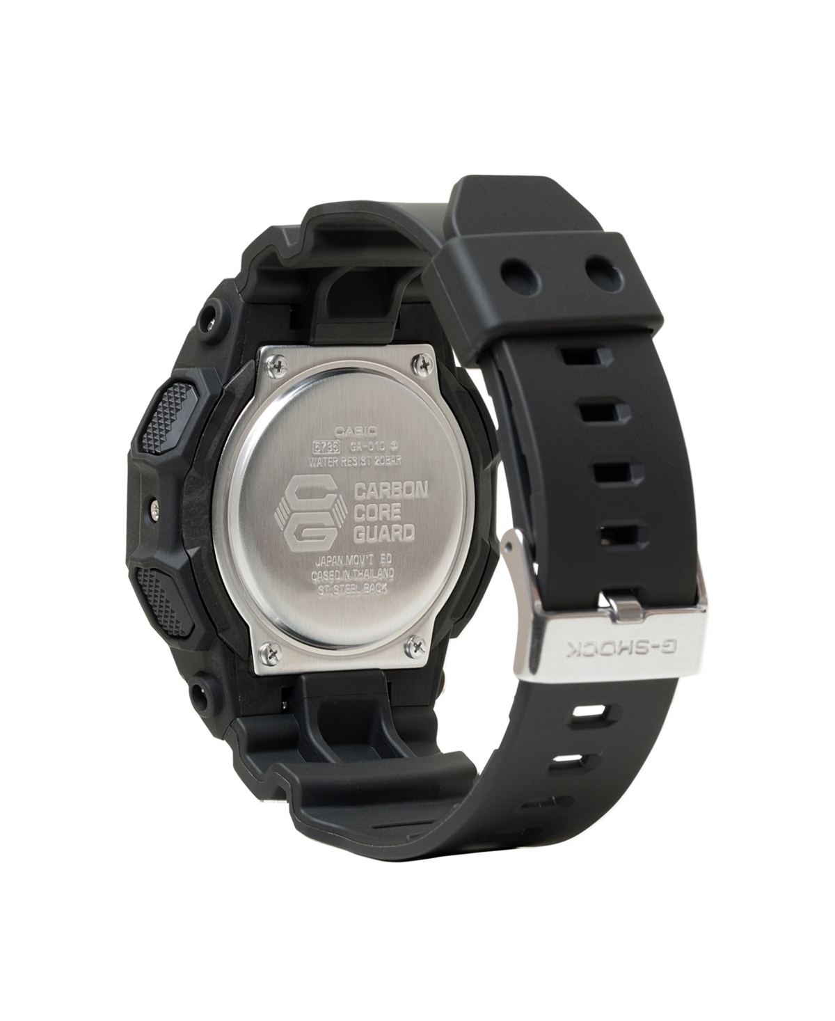 G-SHOCK MEN'S BLACK RESIN WATCH, 52.0MM 