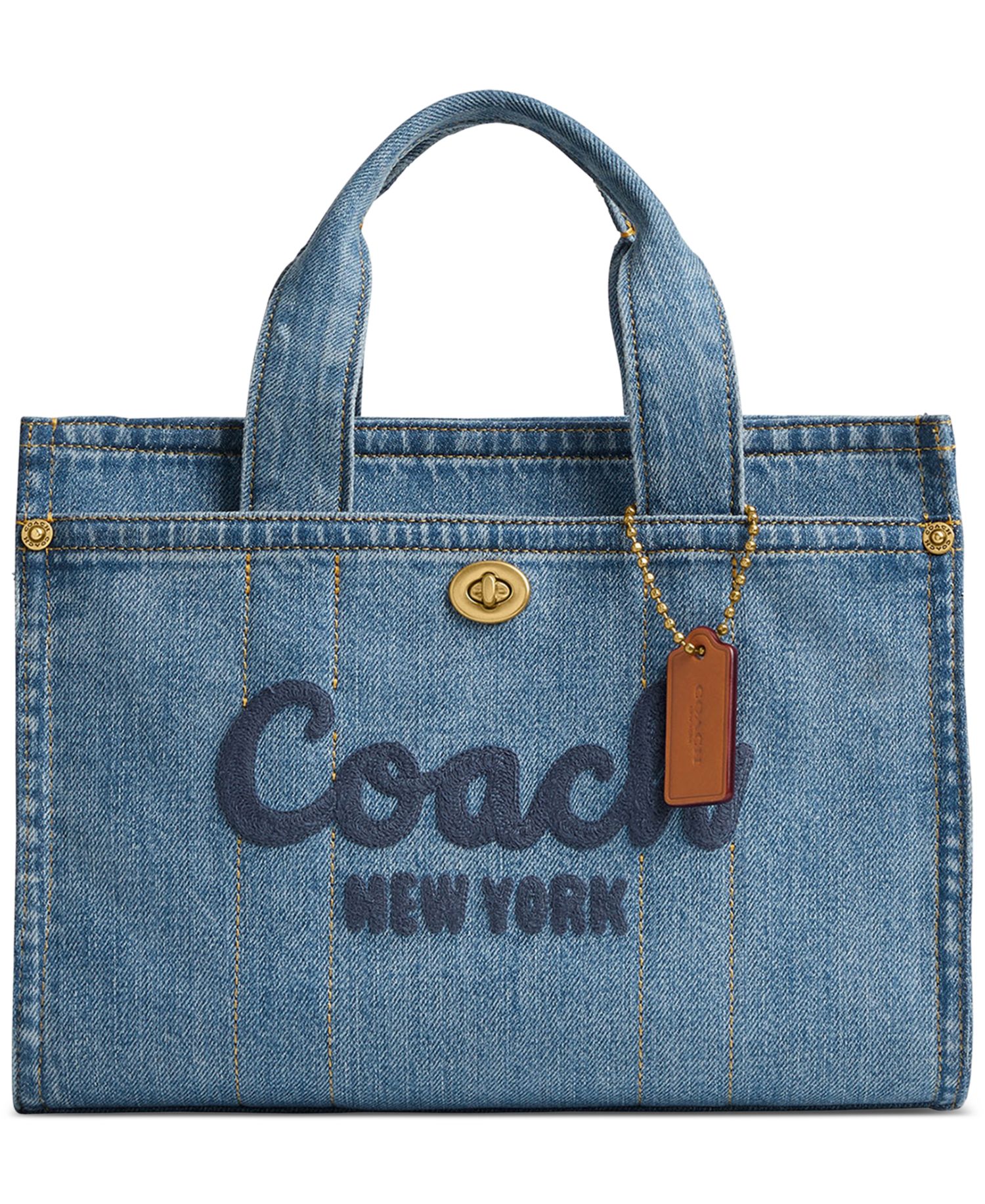 Cargo Small Denim Tote Bag 26