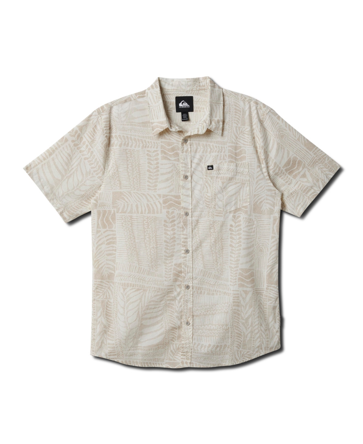 Men's Hawaii Tropics Short Sleeve Shirt - Taupe