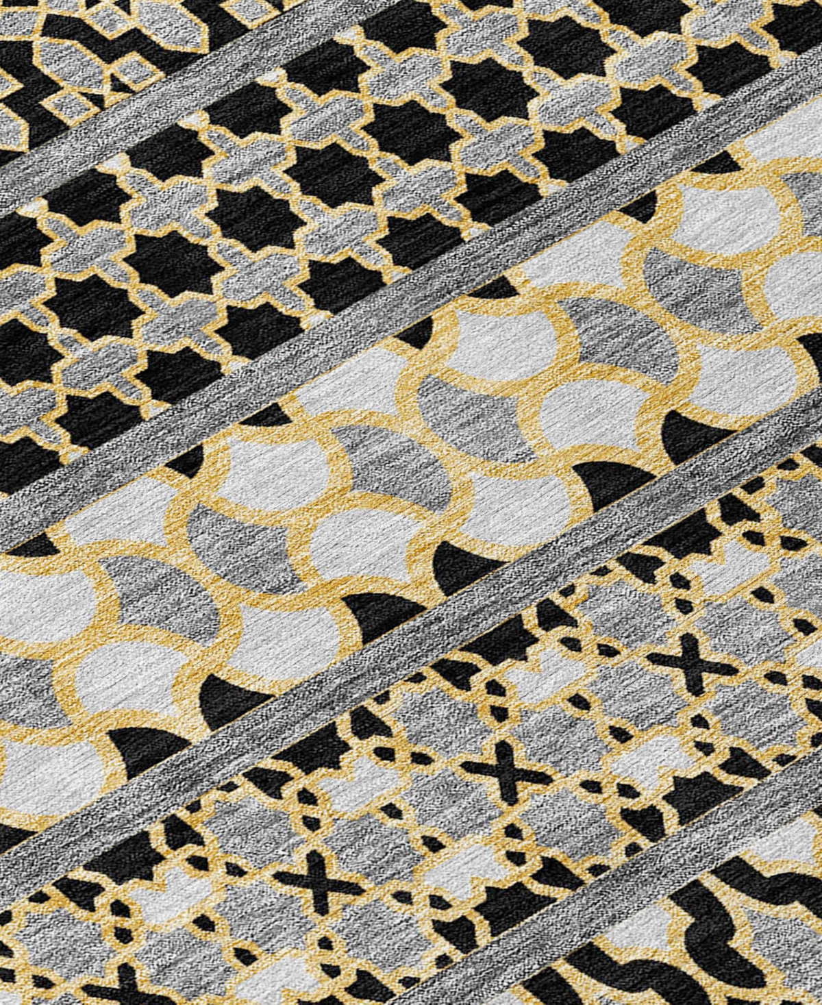 Addison Chantille Machine Washable Acn726 9'x12' Area Rug In Charcoal