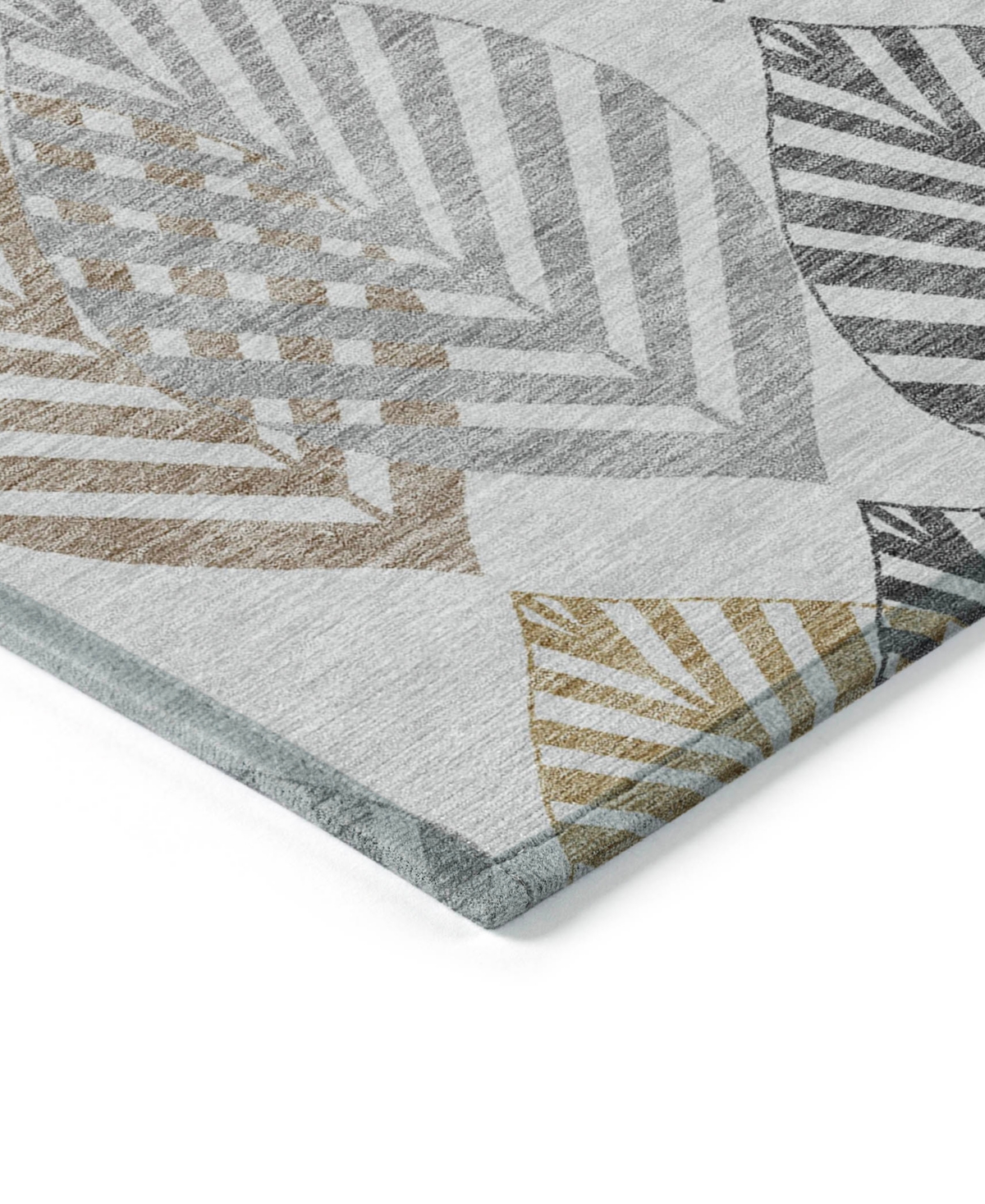 Addison Chantille Acn744 8'x10' Area Rug In Silver