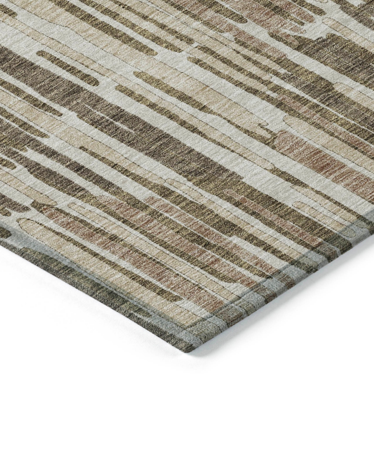 Addison Chantille Acn739 8'x10' Area Rug In Mocha