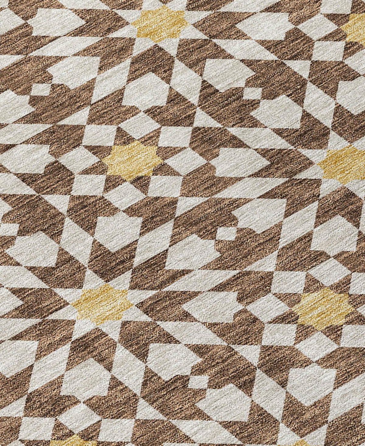 Addison Chantille Machine Washable Acn734 3'x5' Area Rug In Chocolate