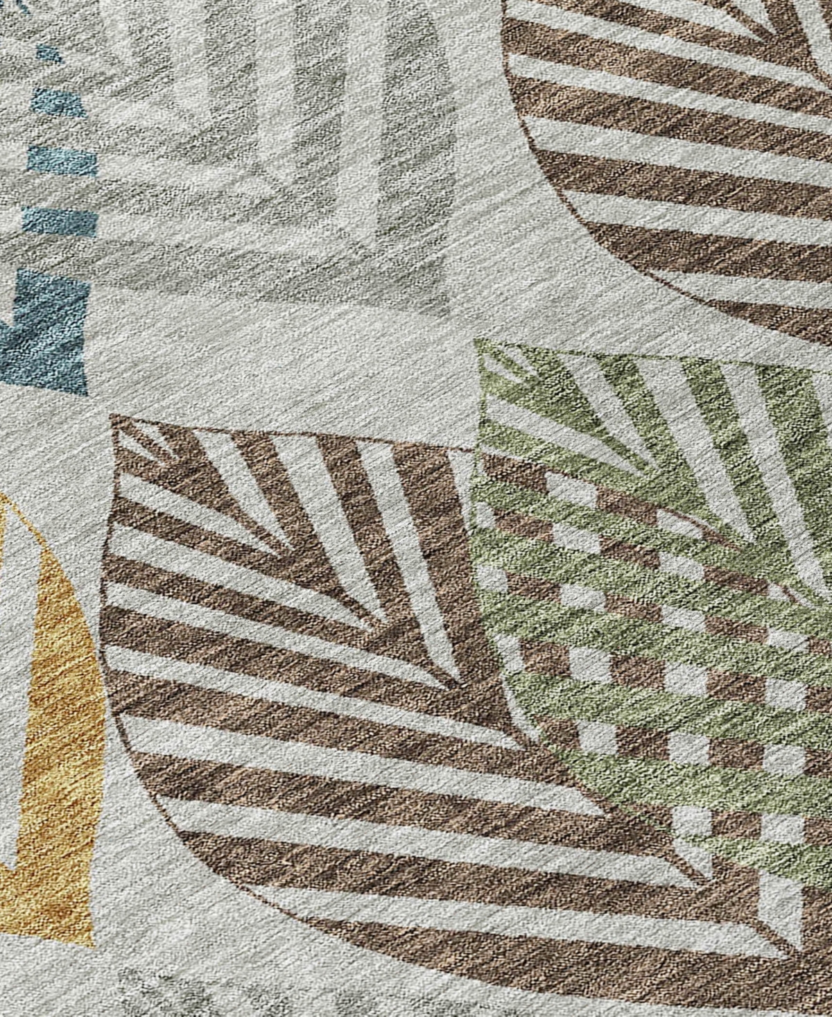 Addison Chantille Acn744 5'x7'6" Area Rug In Gray