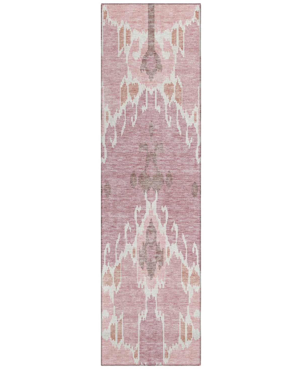 Addison Chantille Acn748 2'3"x7'6" Runner Area Rug In Rose