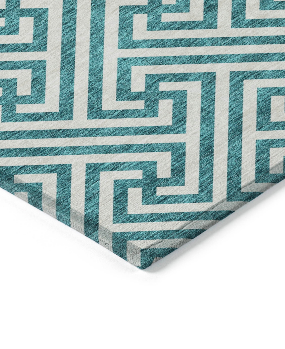 Addison Chantille Acn731 2'3"x7'6" Runner Area Rug In Teal