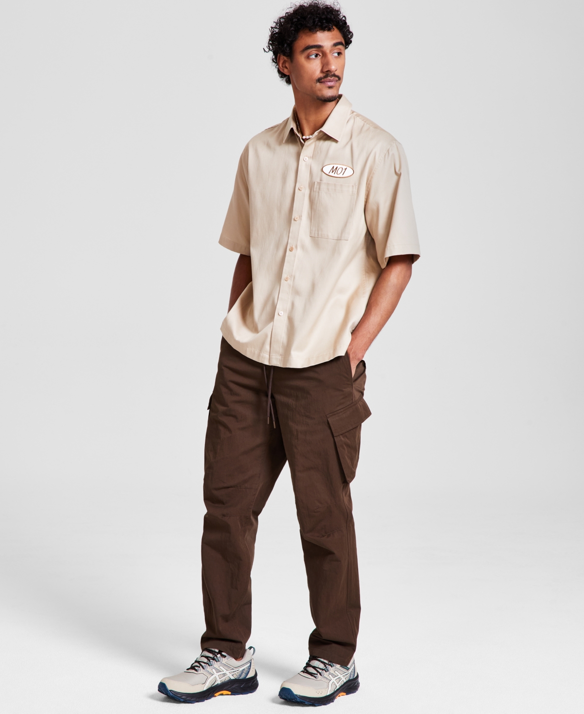 MODE OF ONE MEN'S PULL-ON CARGO PANTS, CREATED FOR MACY'S 