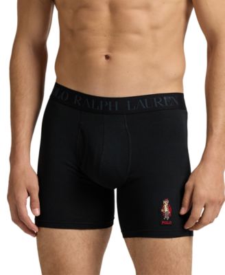 【POLO RALPH LAUREN】Set of 3 jersey boxer briefs Polo Ralph Lauren Men's 3-Pk. Boxer Briefs Holiday Gift Set