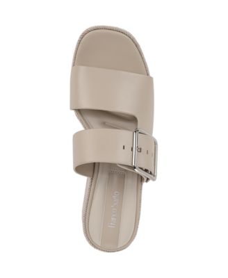 Taziana Leather Espadrille Platform Sandals