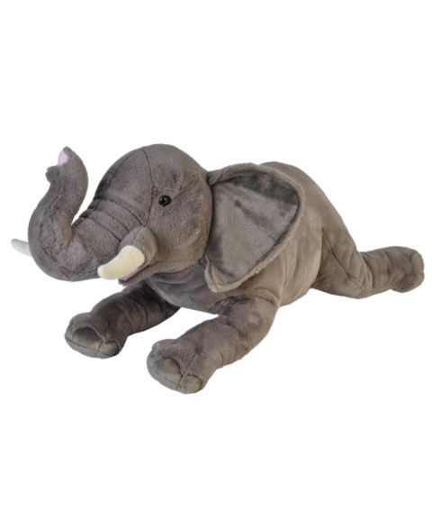 Детская мягкая игрушка Wild Republic Cuddlekins Jumbo African Elephant Stuffed Animal, 30 Inches