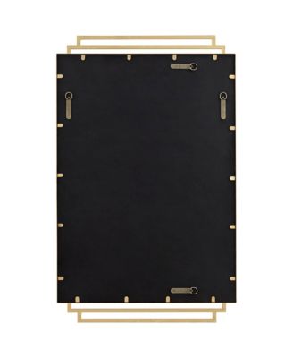 Amherst Brushed Gold 24" x 38 1/2" Wall Mirror