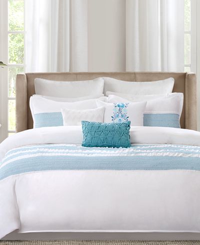 Echo Crete Teal California King Comforter Set - Bedding