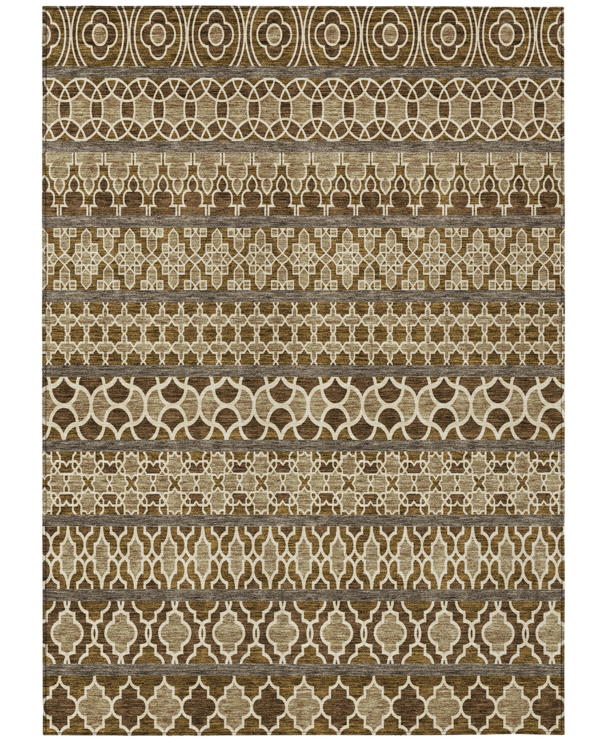 Addison Chantille Acn726 2'6"x3'10" Area Rug In Mocha