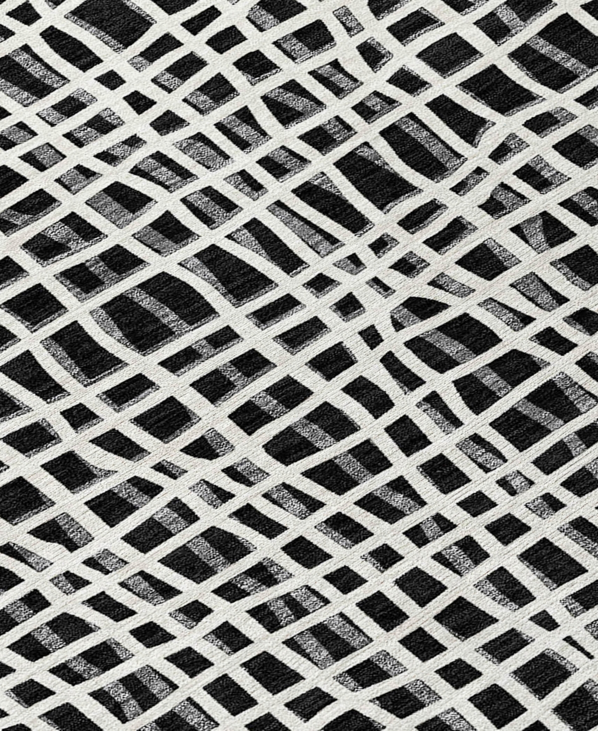 Addison Chantille Machine Washable Acn729 2'6"x3'10" Area Rug In Black