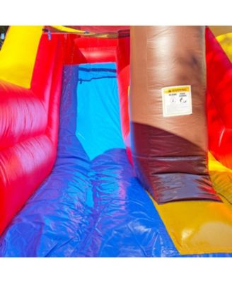 HeroKiddo15' Pirate Ship Commercial Grade Inflatable Water Slide Playset (No Blower Included), Outdoor Play Kids Party