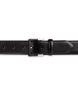 Men's Genuine Leather Two-Tone Buckle Dress Belt