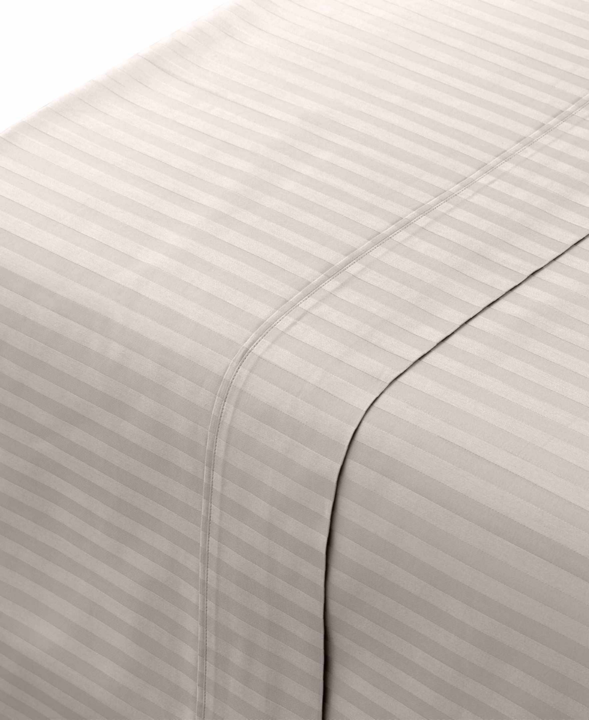 Fairfield Square Collection Brookline 1400 Thread Count Light Grey 6 Pc. Sheet Set, Queen, Exclusively At Macy's