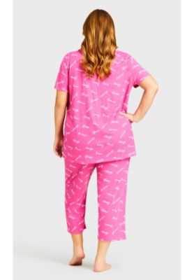 Women's Button Sleep Top