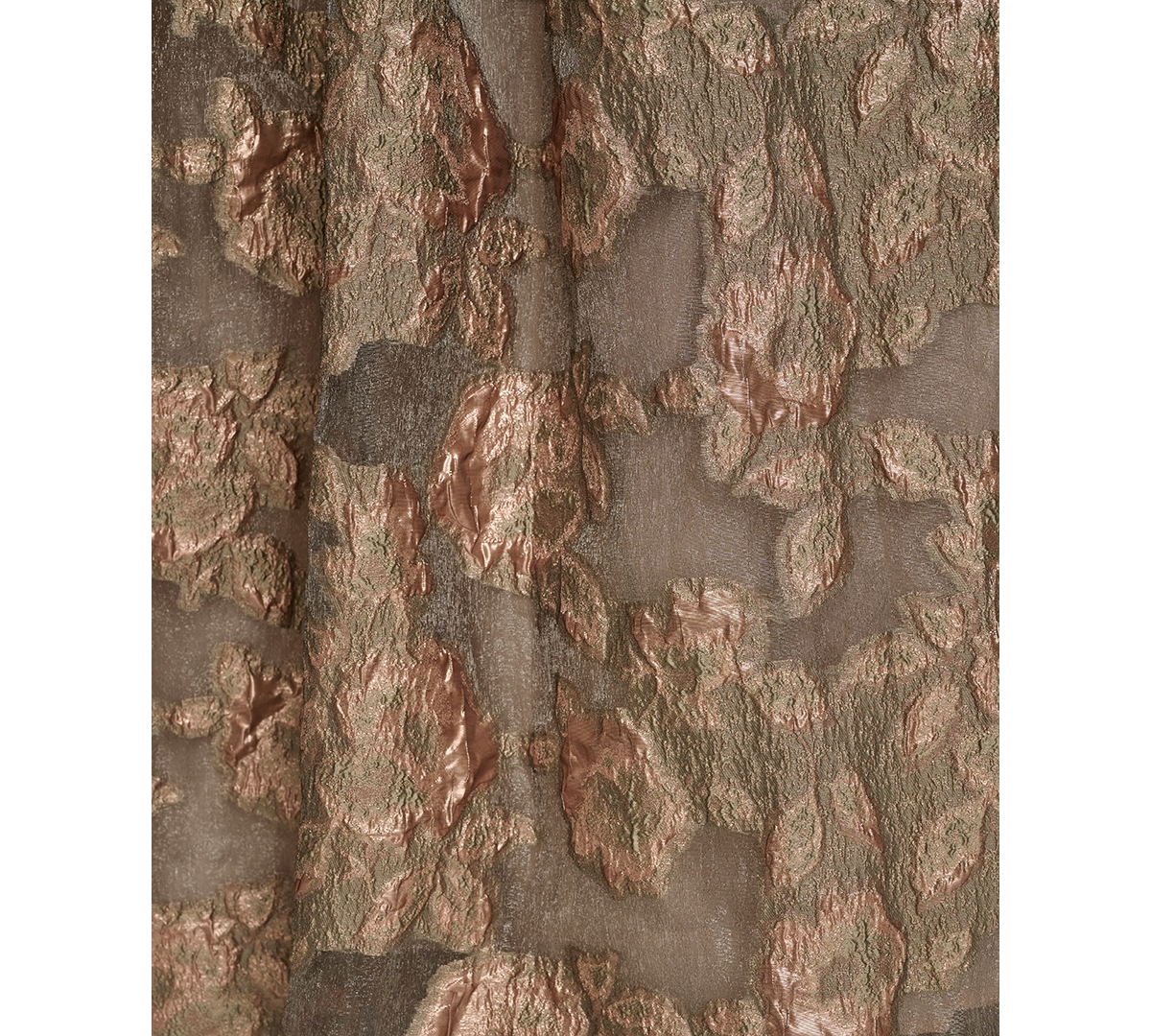 Donna Karan New York One-shoulder Metallic Jacquard Gown In Multi