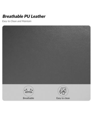 Desmond Transitional Office Chair with Wood Legs