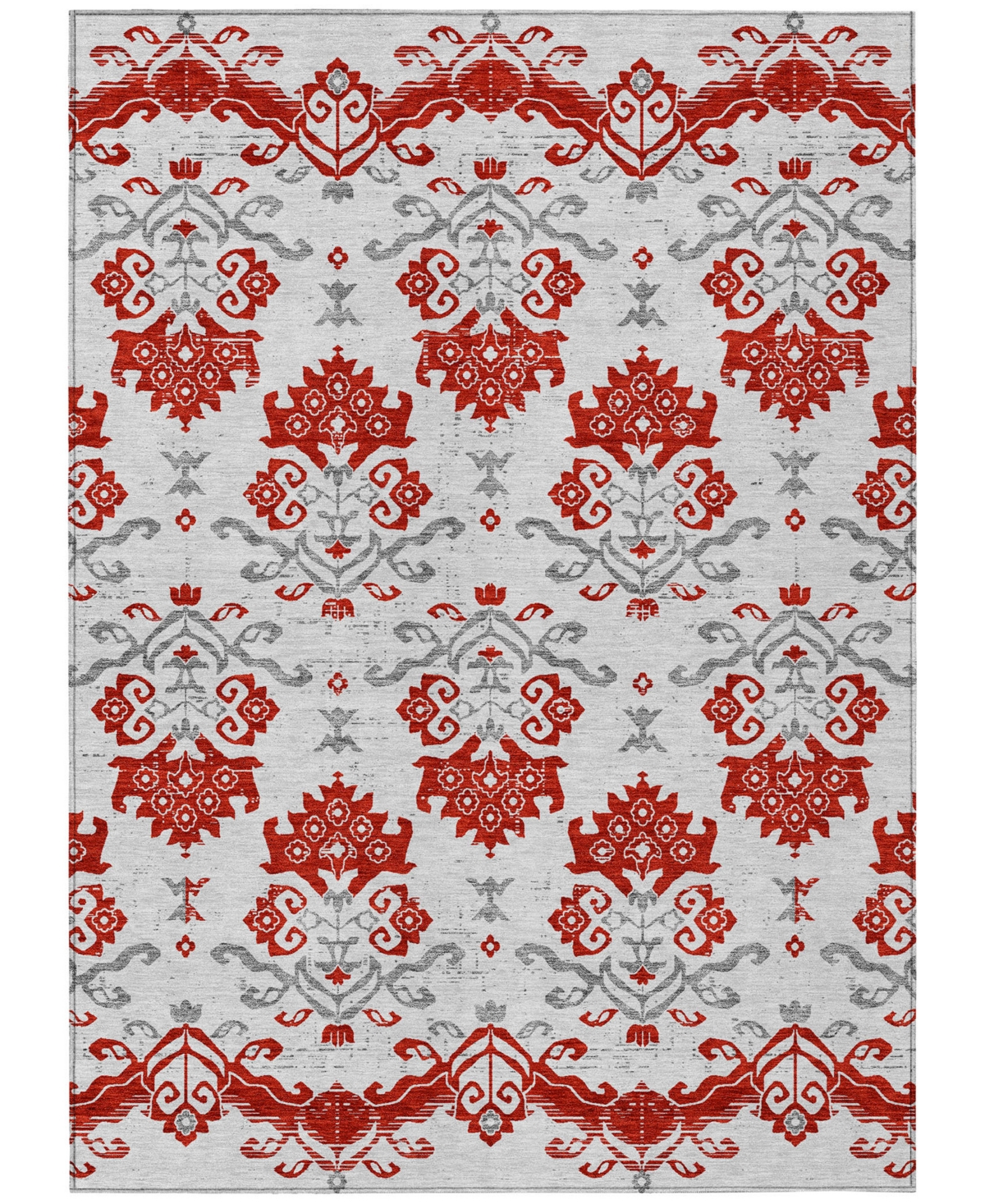 Addison Chantille Acn759 2'6"x3'10" Area Rug In Red