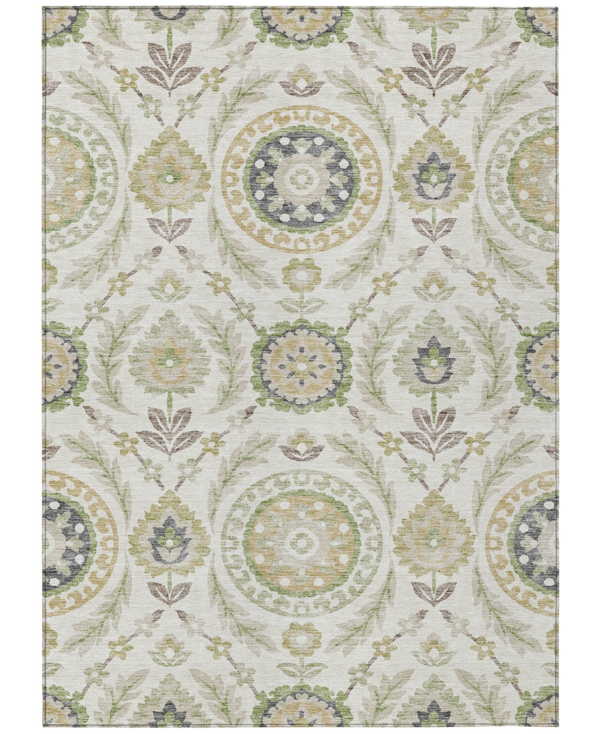 Addison Chantille Acn751 9'x12' Area Rug In Ivory