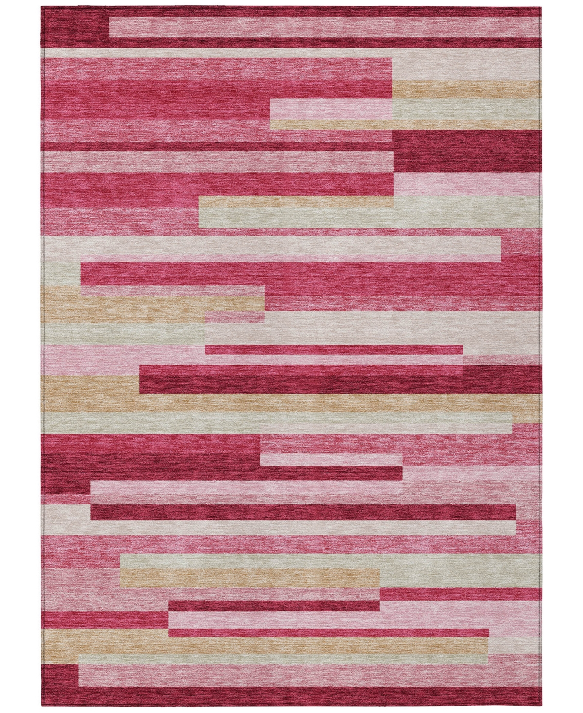 Addison Chantille Acn766 8'x10' Area Rug In Rose