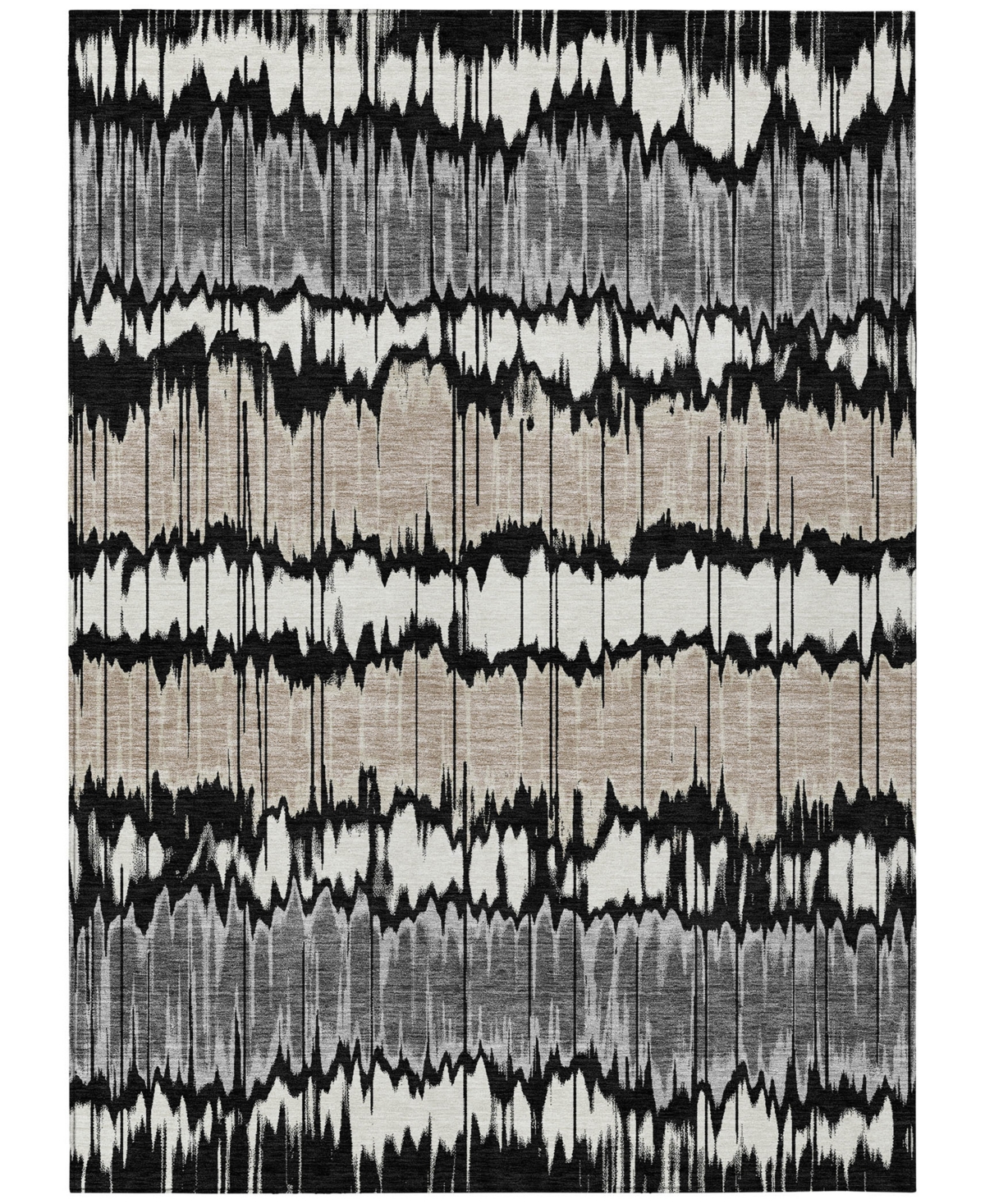 Addison Chantille Acn755 3'x5' Area Rug In Black