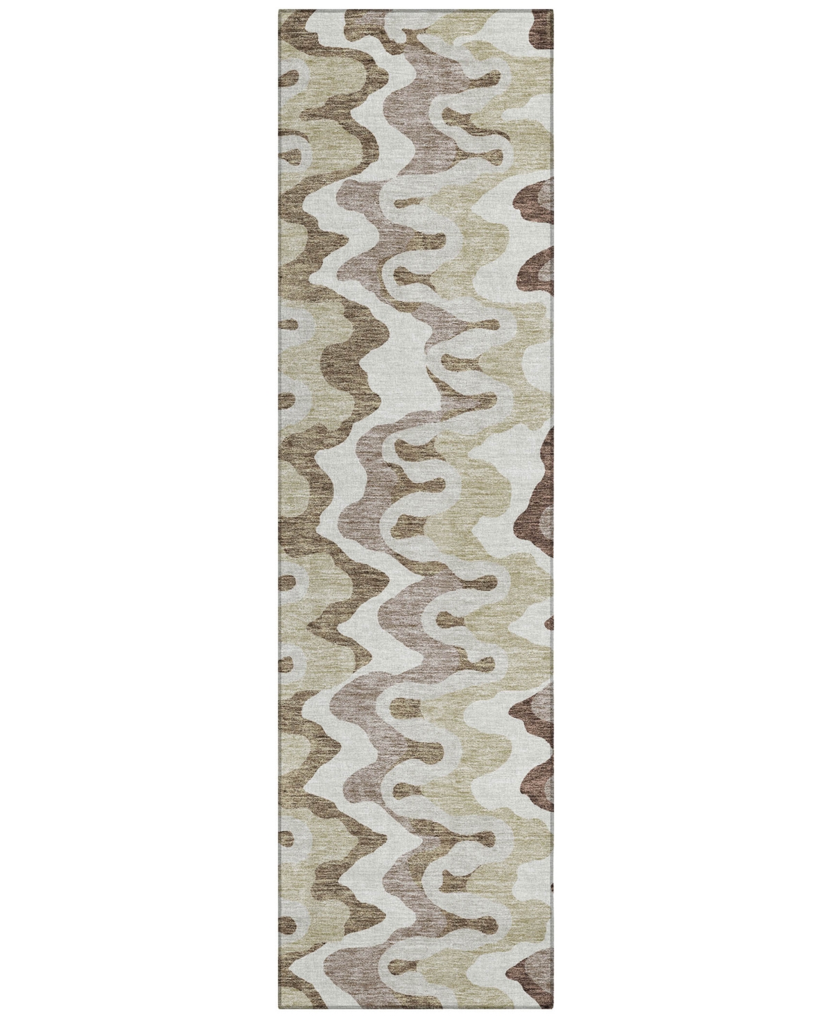 Addison Chantille Acn750 2'3"x7'6" Runner Area Rug In Beige