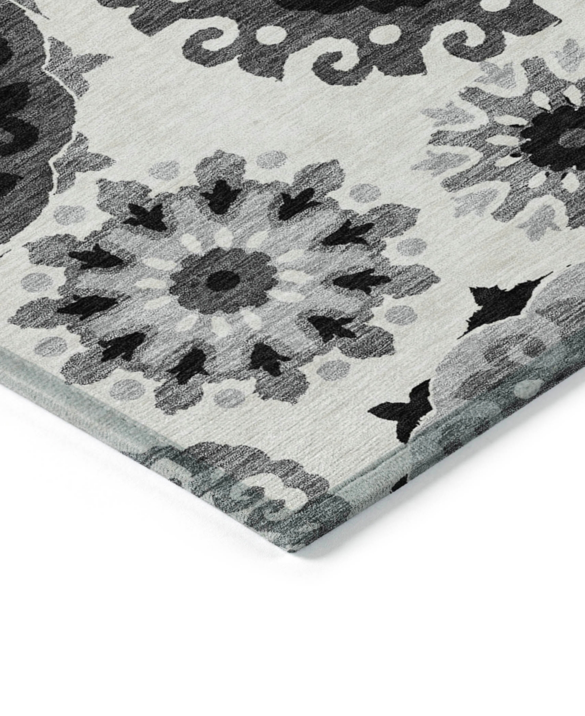 Addison Chantille Acn763 8'x10' Area Rug In Black