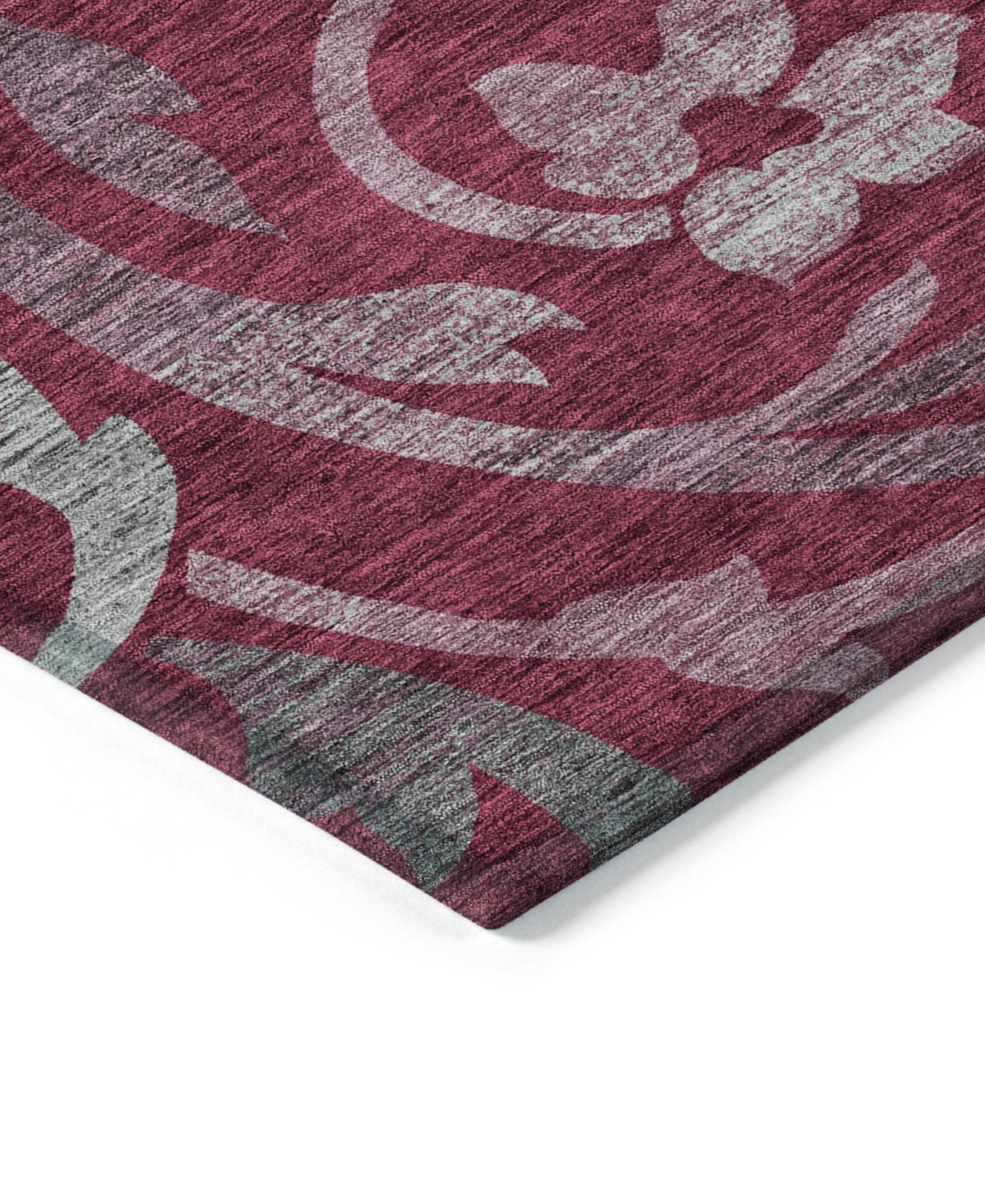 Addison Chantille Acn764 8'x10' Area Rug In Cranberry