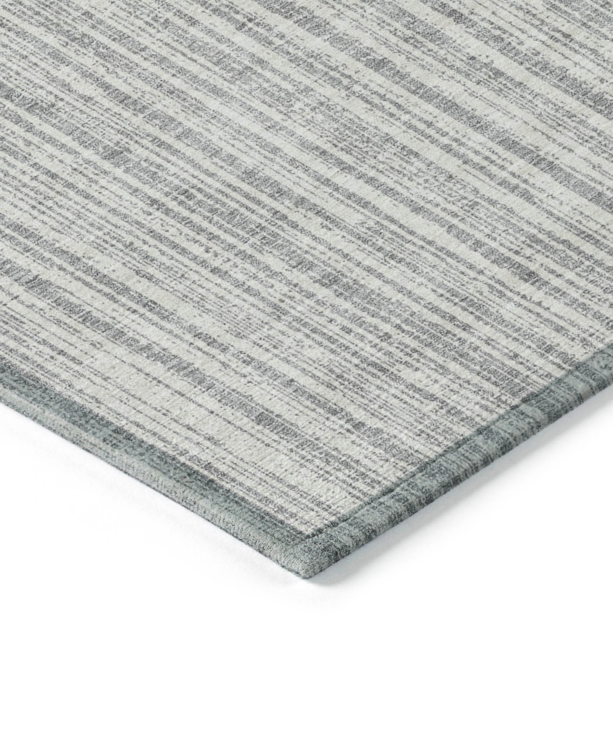 Addison Chantille Machine Washable Acn760 8'x10' Area Rug In Gray