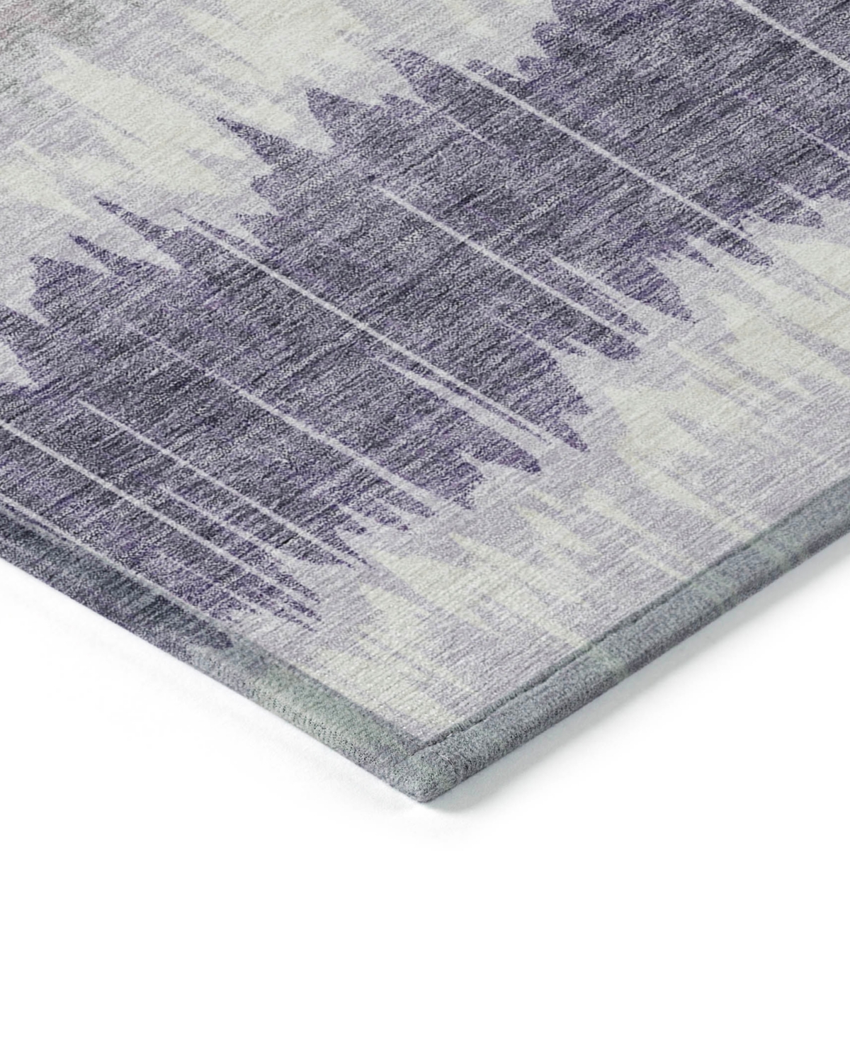 Addison Chantille Machine Washable Acn755 8'x10' Area Rug In Lavender