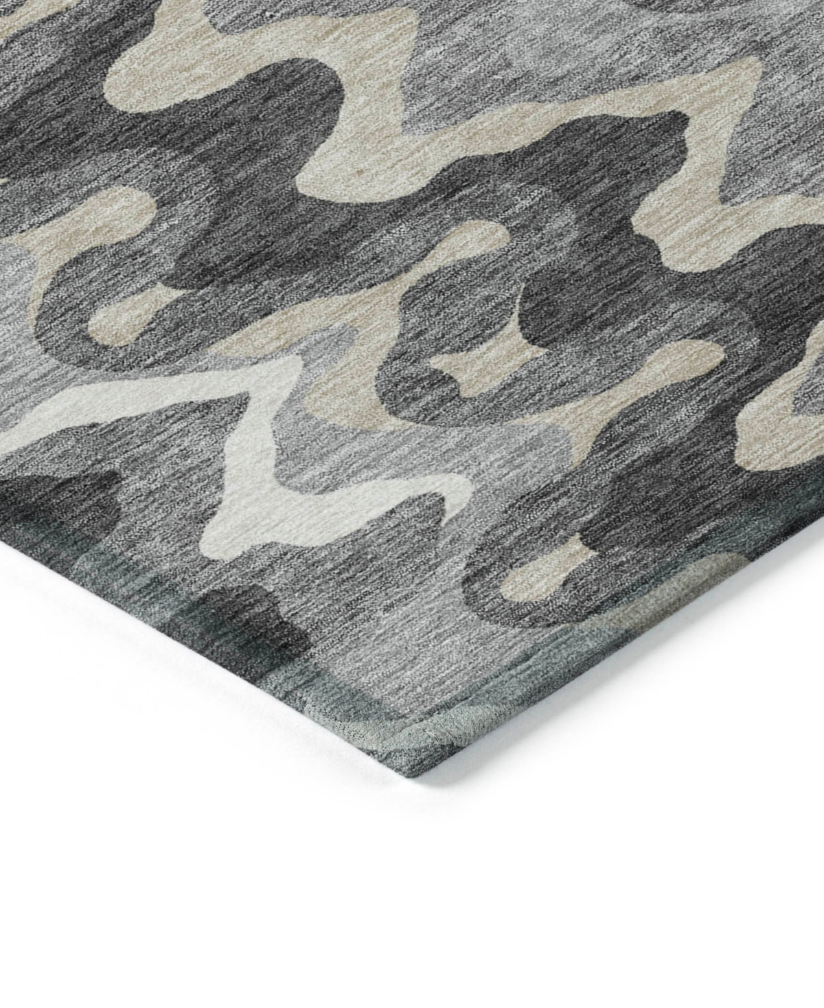 Addison Chantille Acn750 2'6"x3'10" Area Rug In Gray