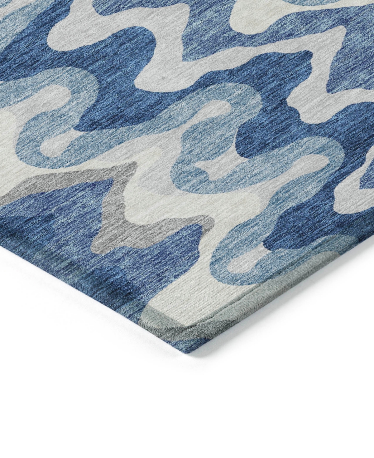 Addison Chantille Acn750 2'6"x3'10" Area Rug In Blue