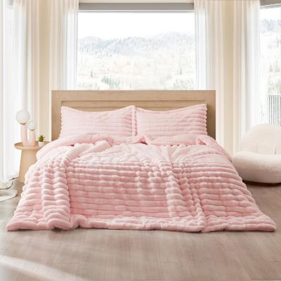 Roll Cakes Chunky Bunny - Oversized Comforter Set - Heavenly Pink