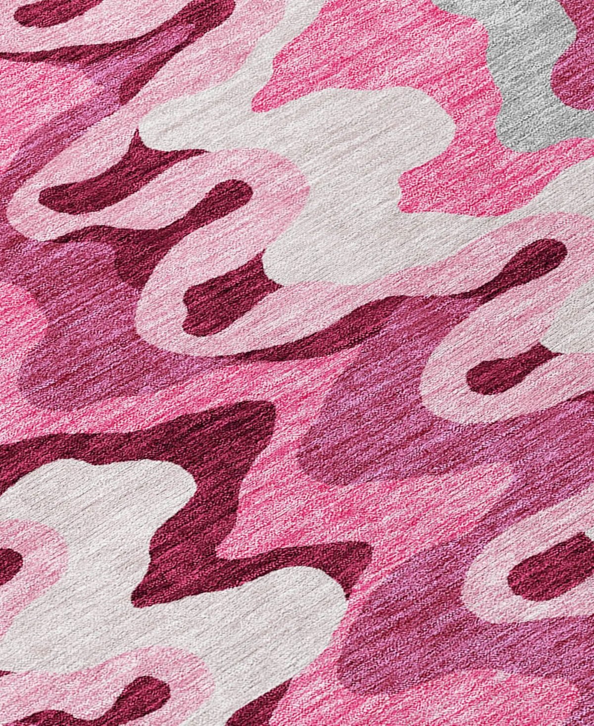 Addison Chantille Machine Washable Acn750 8'x10' Area Rug In Rose