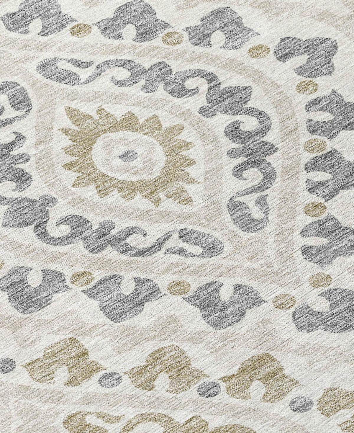Addison Chantille Acn761 2'6"x3'10" Area Rug In Ivory
