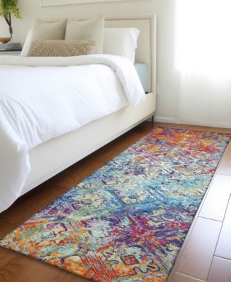 Chantille Machine Washable ACN768 2'3"x7'6" Runner Area Rug