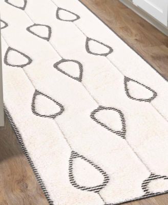 Prismatic Drops 2'7"x8' Runner Area Rug